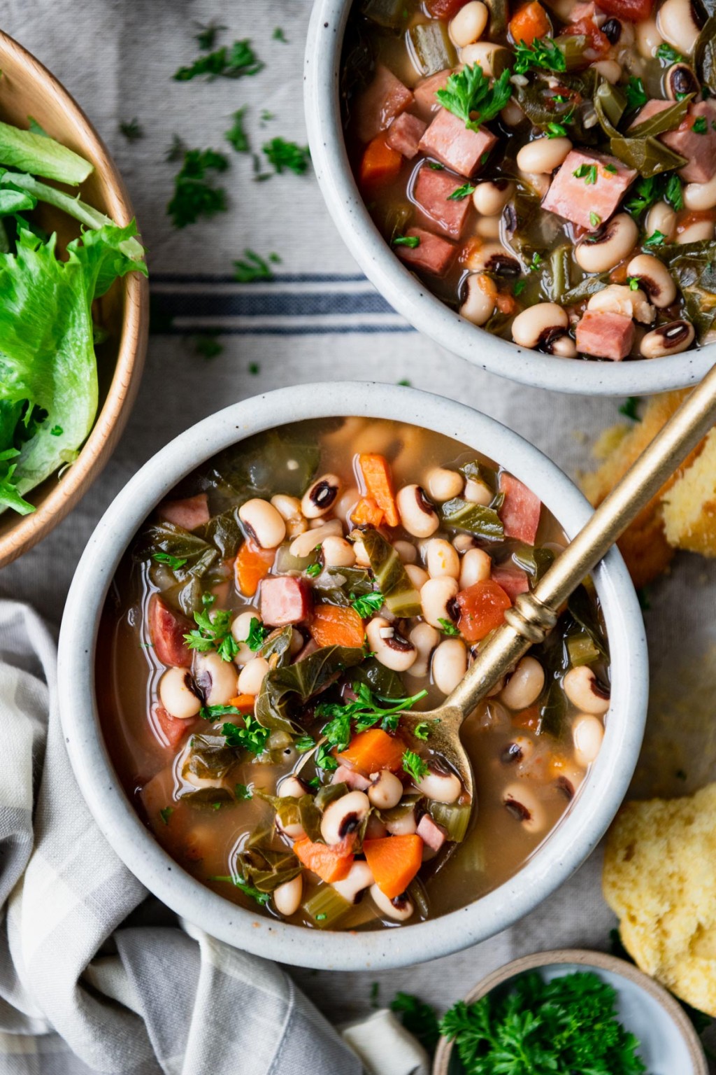 Southern Black Eyed Pea Soup The Seasoned Mom