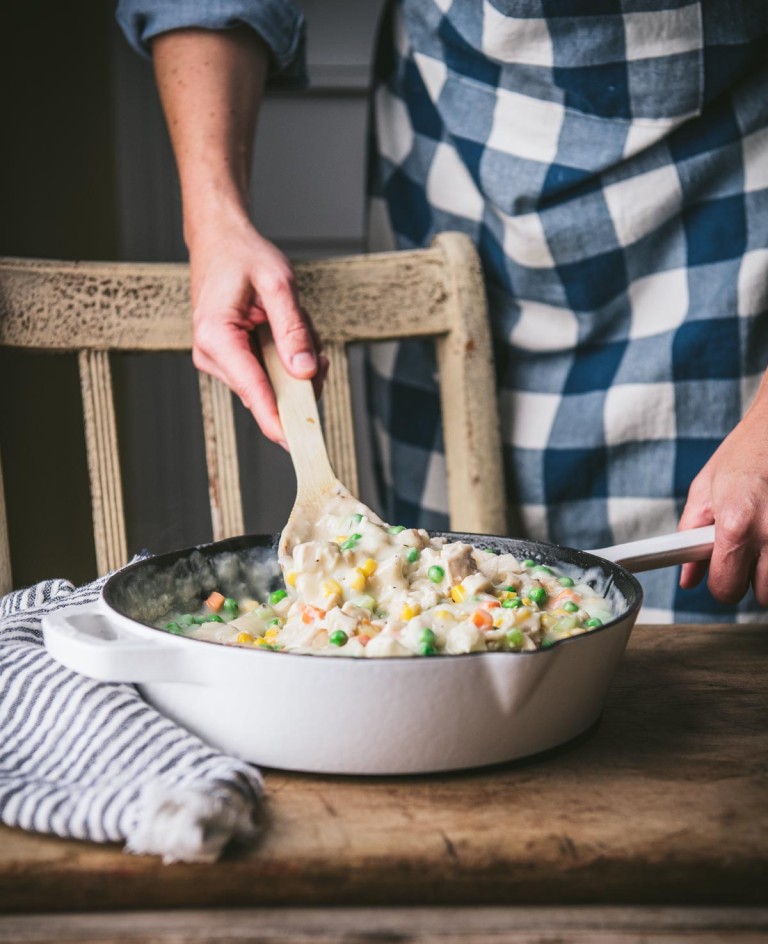 Chicken Pot Pie with Puff Pastry The Seasoned Mom
