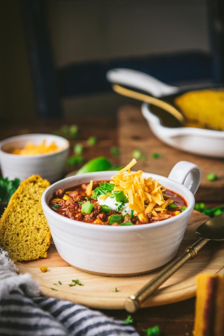Easy Ground Turkey Chili - The Seasoned Mom
