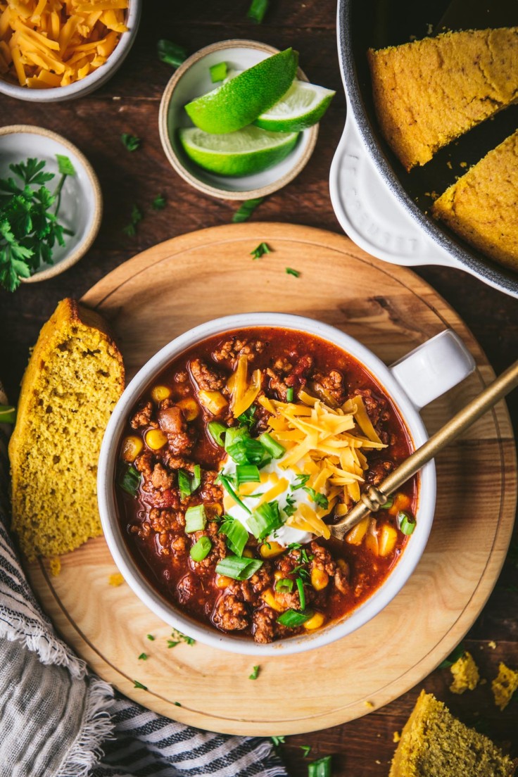 Easy Ground Turkey Chili - The Seasoned Mom