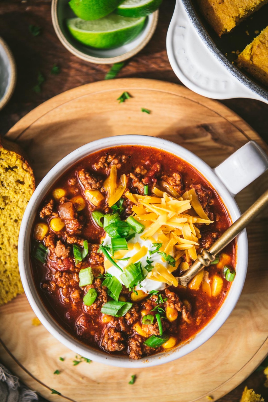 Easy Ground Turkey Chili The Seasoned Mom