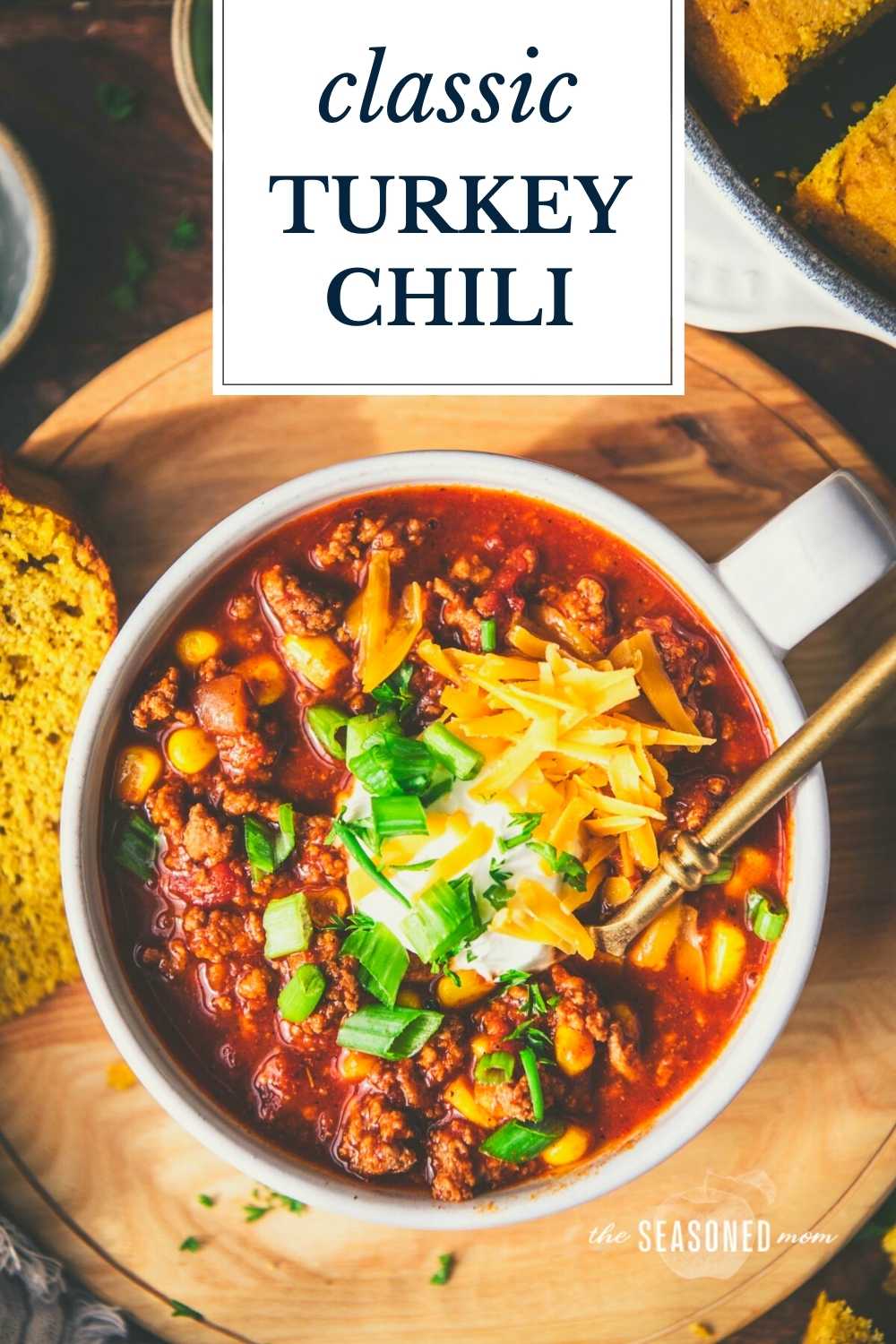 Easy Ground Turkey Chili - The Seasoned Mom