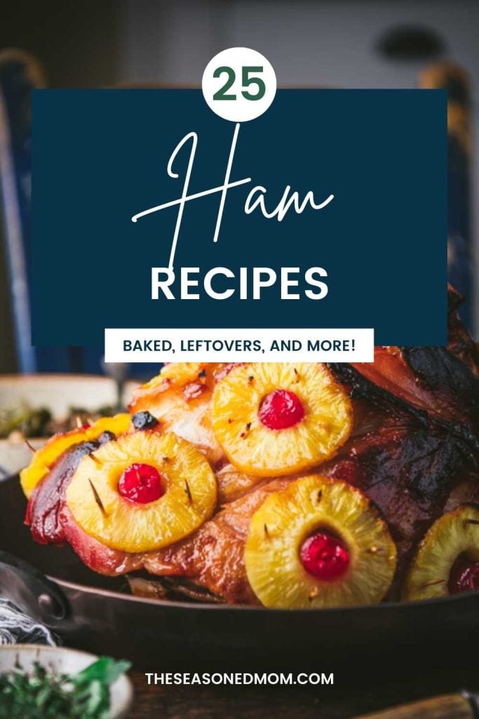 Collage of the best ham recipes