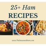 Horizontal collage of the best ham recipes
