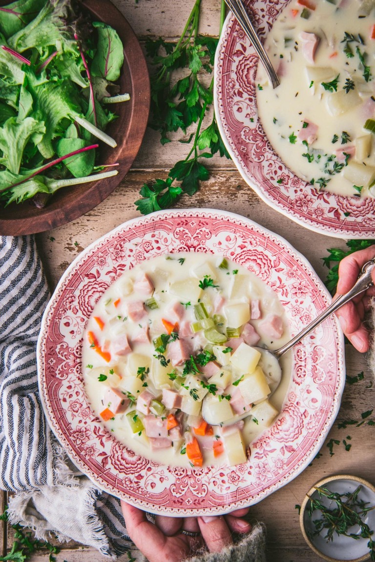 Ham and Potato Soup The Seasoned Mom