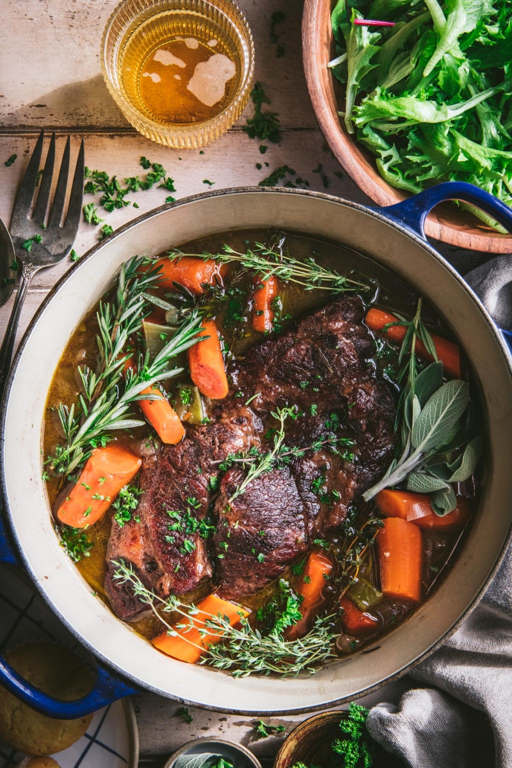 Stovetop Pot Roast and Gravy The Seasoned Mom