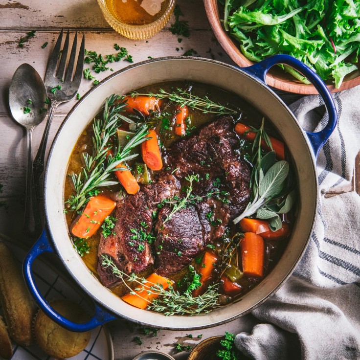 Stovetop Pot Roast and Gravy The Seasoned Mom