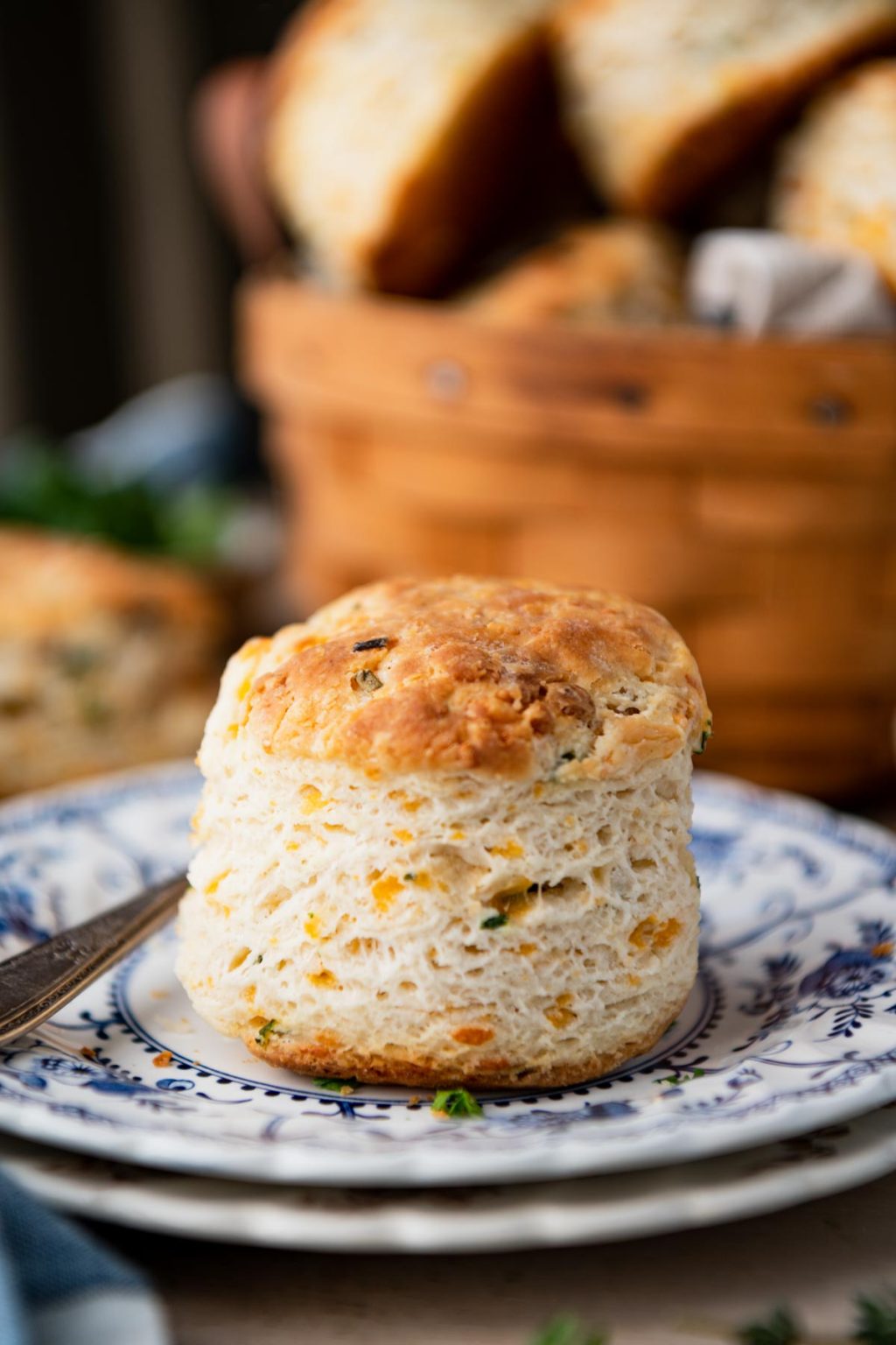Cheddar Biscuits with Chives and Bacon The Seasoned Mom
