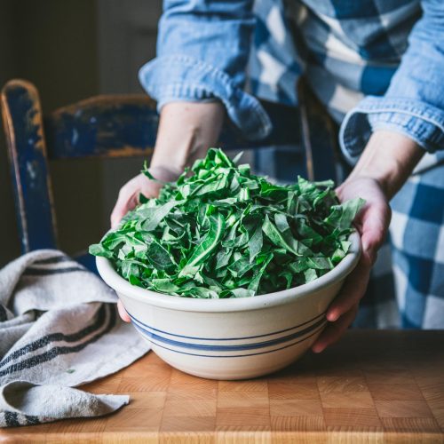 Sweet and Spicy Collard Greens with Bacon The Seasoned Mom