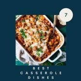 Square collage of the best casserole dishes