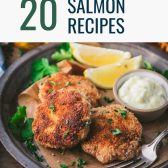 Collage of best salmon recipes with text title overlay