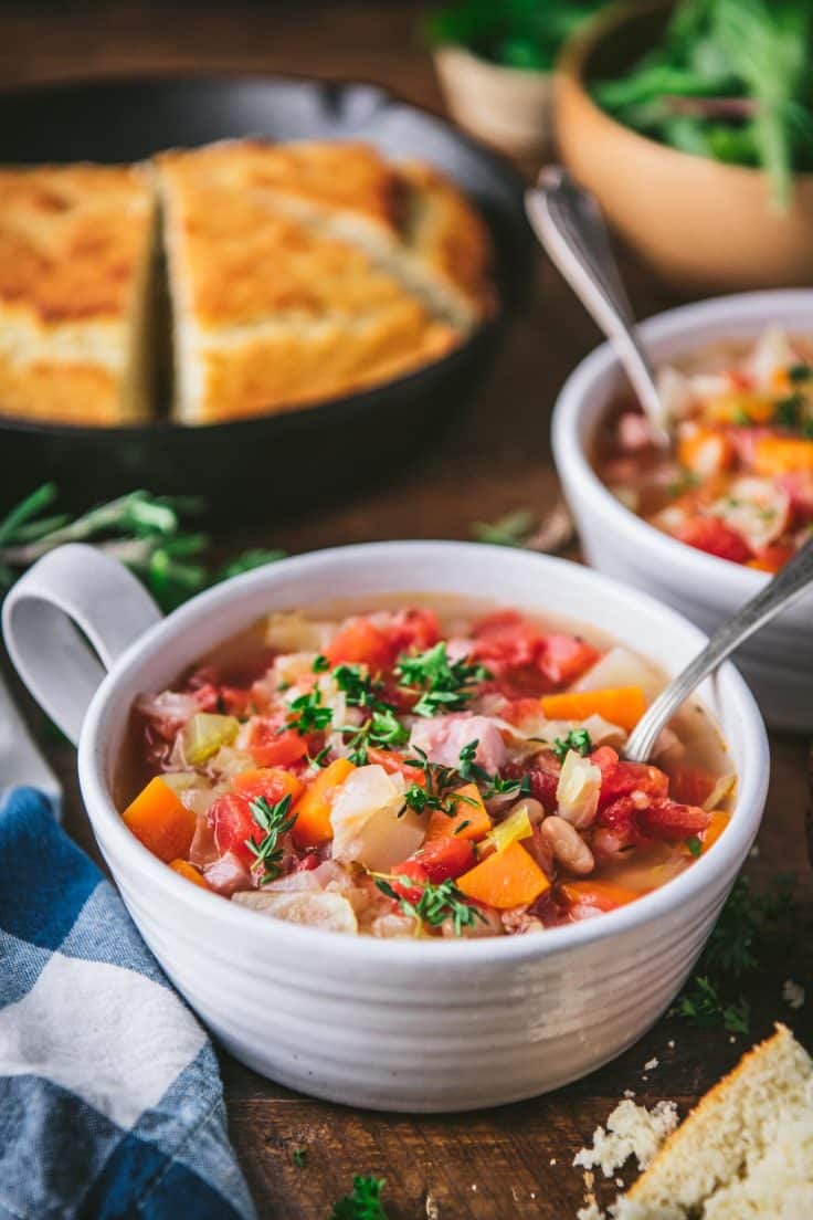 Southern Ham Bone Soup The Seasoned Mom