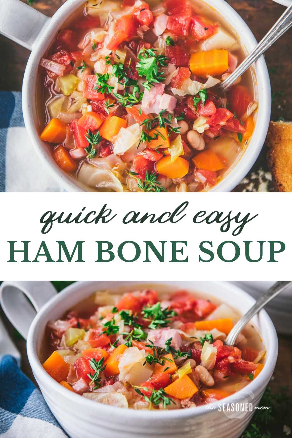 Southern Ham Bone Soup The Seasoned Mom