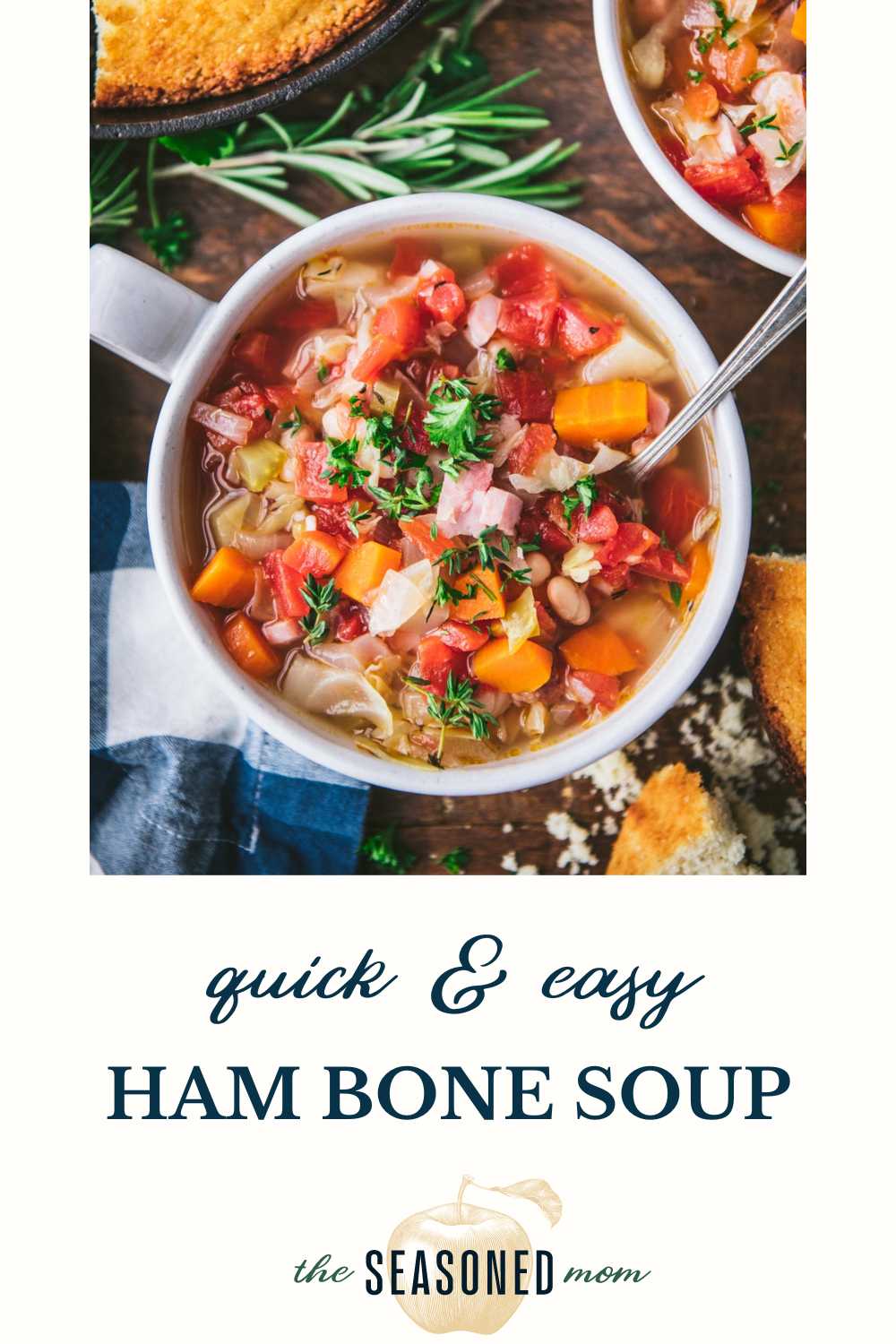 Southern Ham Bone Soup The Seasoned Mom