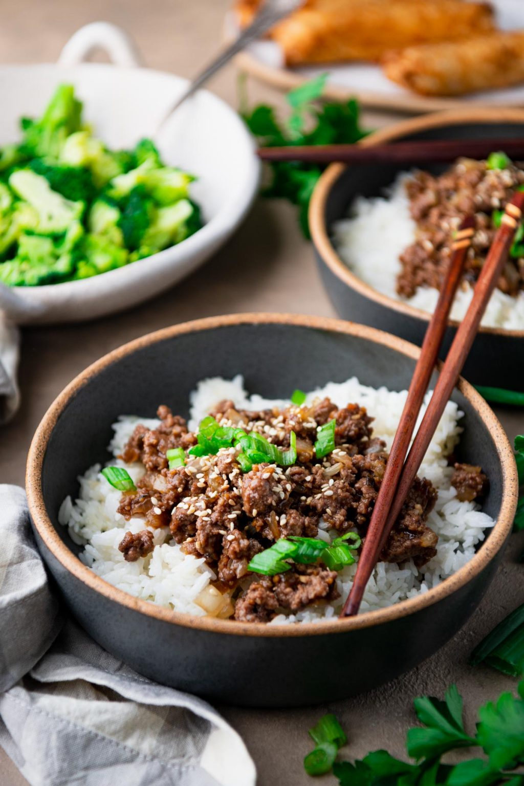 10Minute Ground Beef Teriyaki Recipe The Seasoned Mom