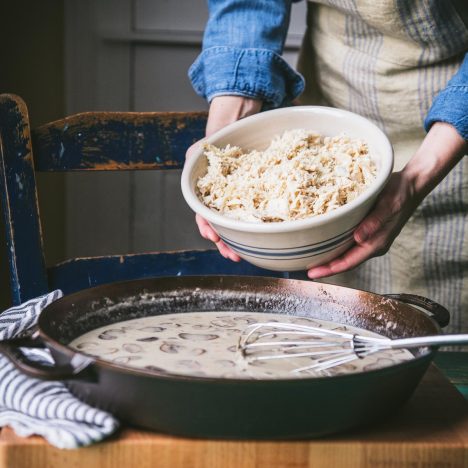 Chicken Mushroom Rice Casserole - The Seasoned Mom