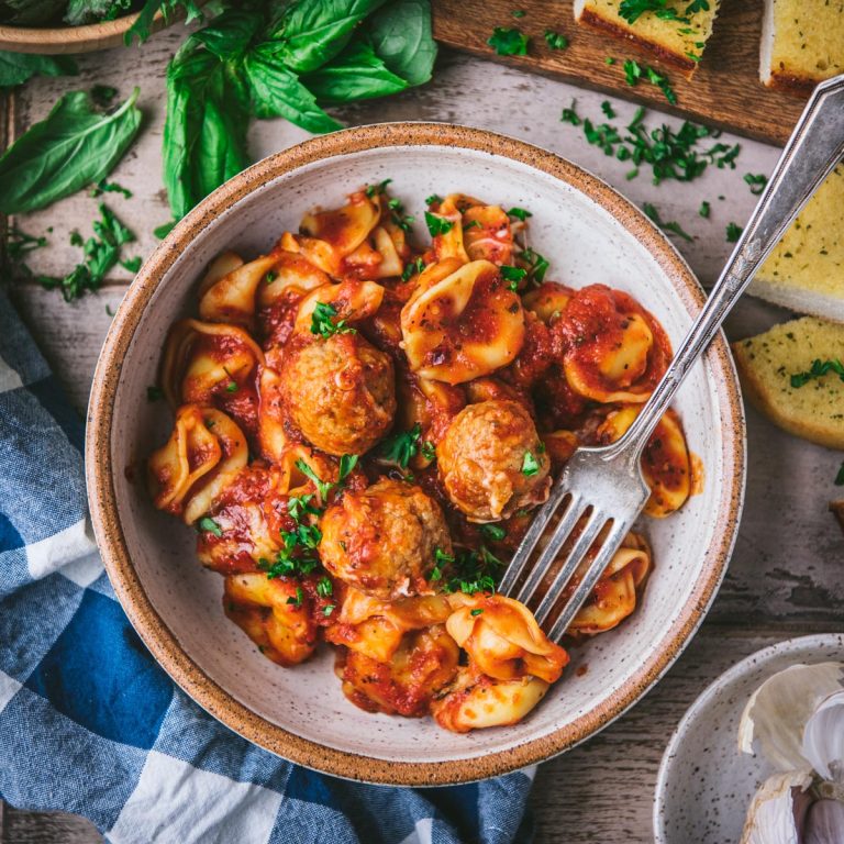 DumpandBake Tortellini and Meatballs The Seasoned Mom