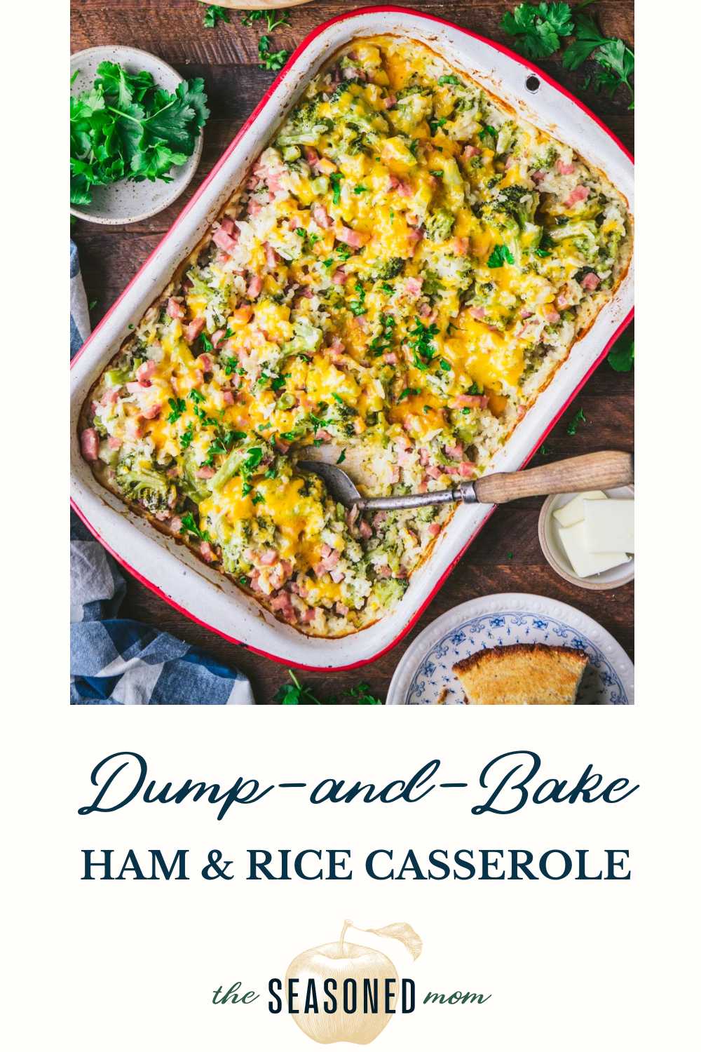 Dump-and-Bake Ham and Rice Casserole