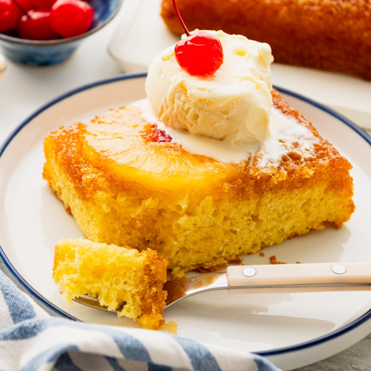 Pineapple Upside Down Cake Using Cake Mix