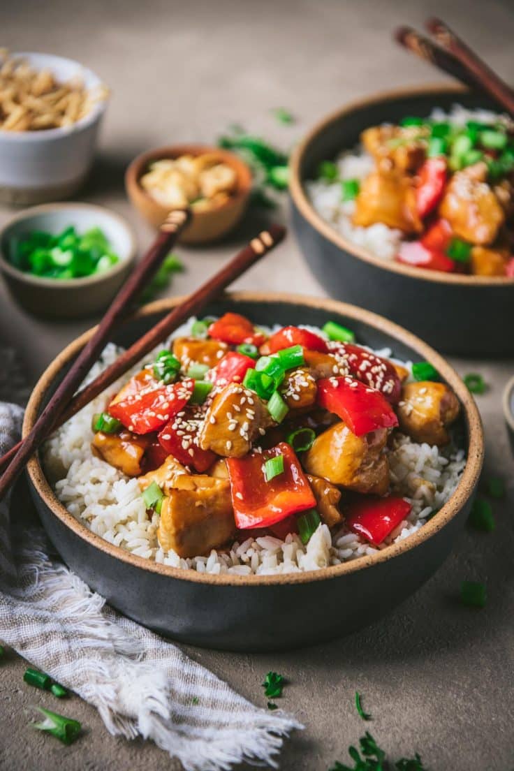 Chicken and Bell Pepper Stir Fry The Seasoned Mom
