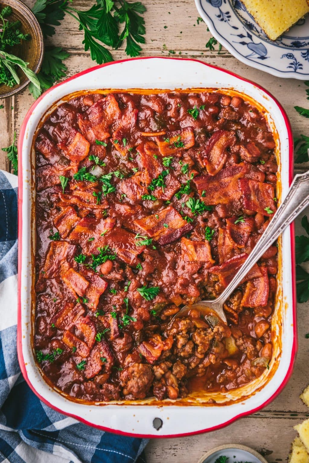 Cowboy Baked Beans The Seasoned Mom