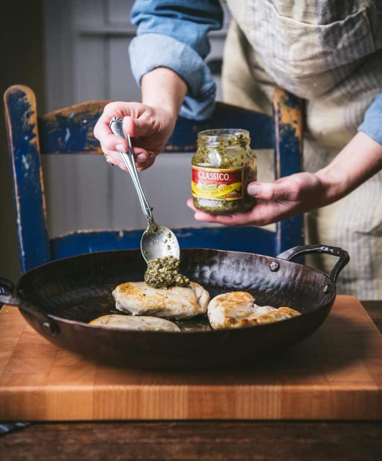 5-Ingredient Pepperoni Chicken - The Seasoned Mom