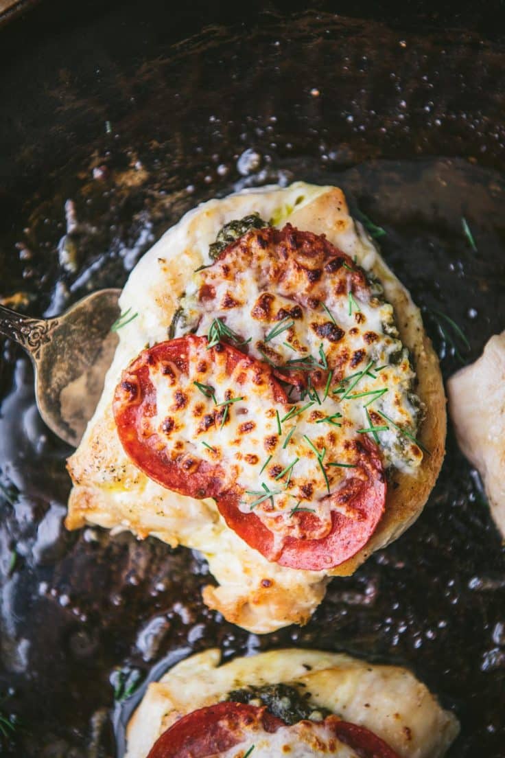 5Ingredient Pepperoni Chicken The Seasoned Mom