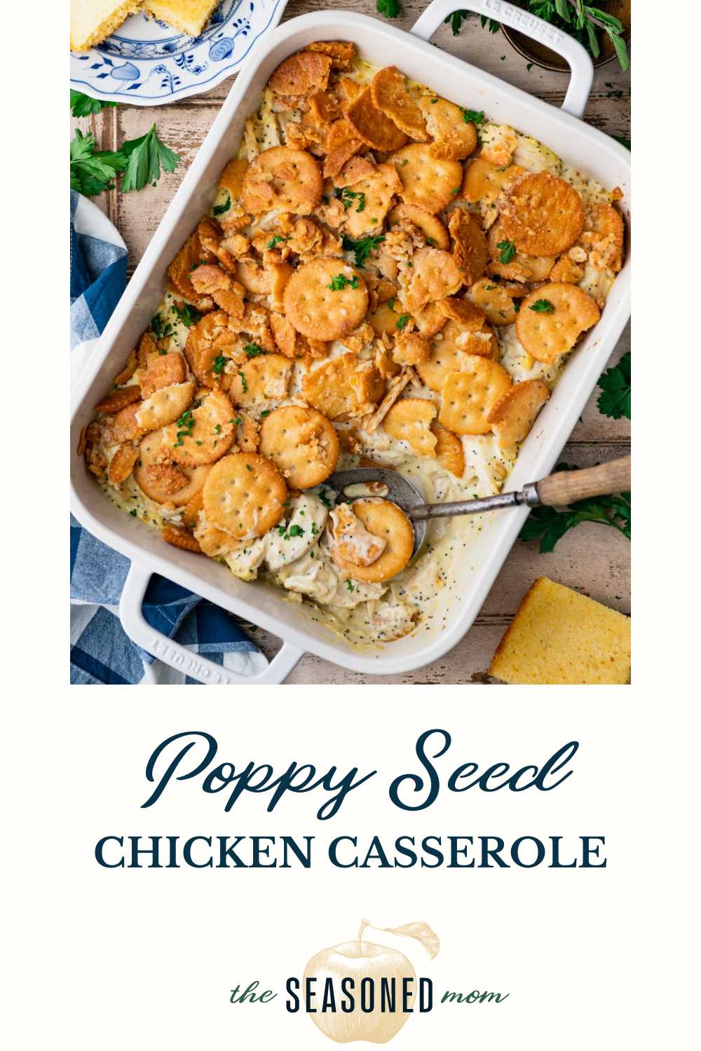 Poppy Seed Chicken Casserole The Seasoned Mom