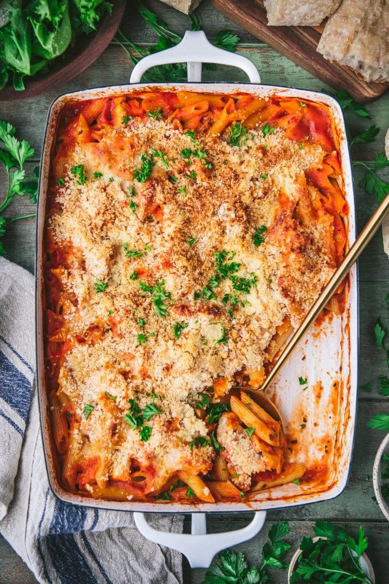 DumpandBake Chicken Parm Casserole The Seasoned Mom