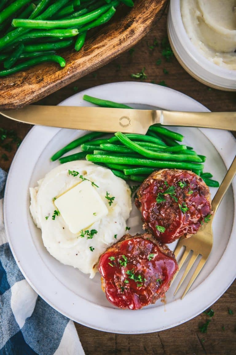 Muffin Tin Meatloaf The Seasoned Mom