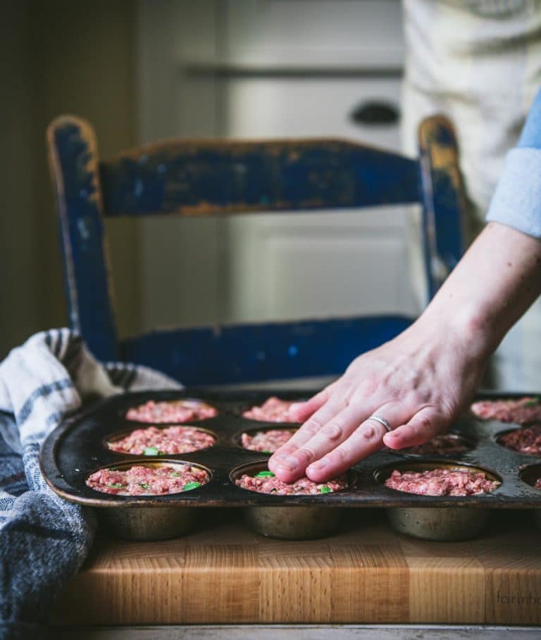 Muffin Tin Meatloaf The Seasoned Mom