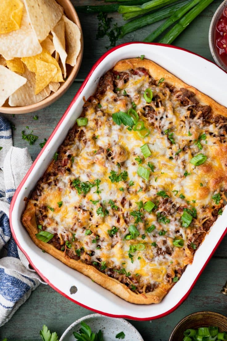 4Ingredient Ground Beef Casserole The Seasoned Mom