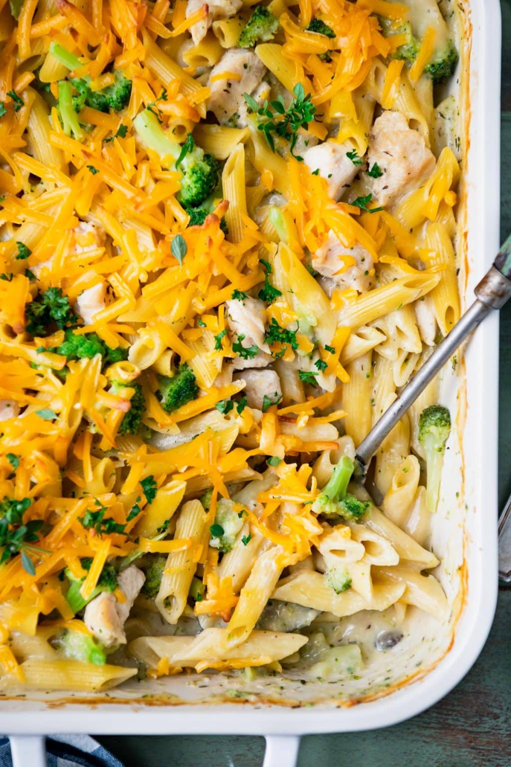 DumpandBake Chicken & Broccoli Casserole The Seasoned Mom