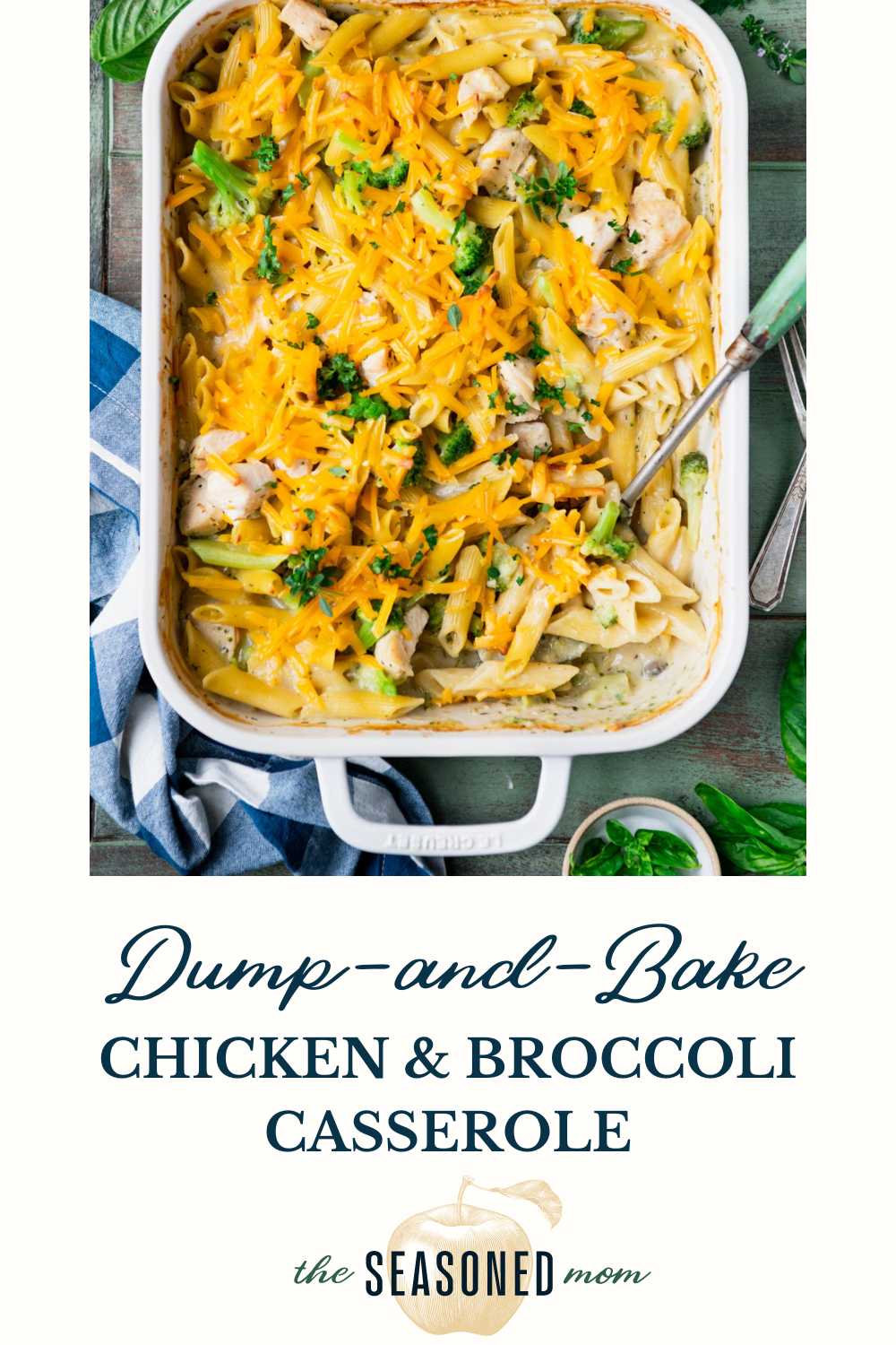 DumpandBake Chicken & Broccoli Casserole The Seasoned Mom