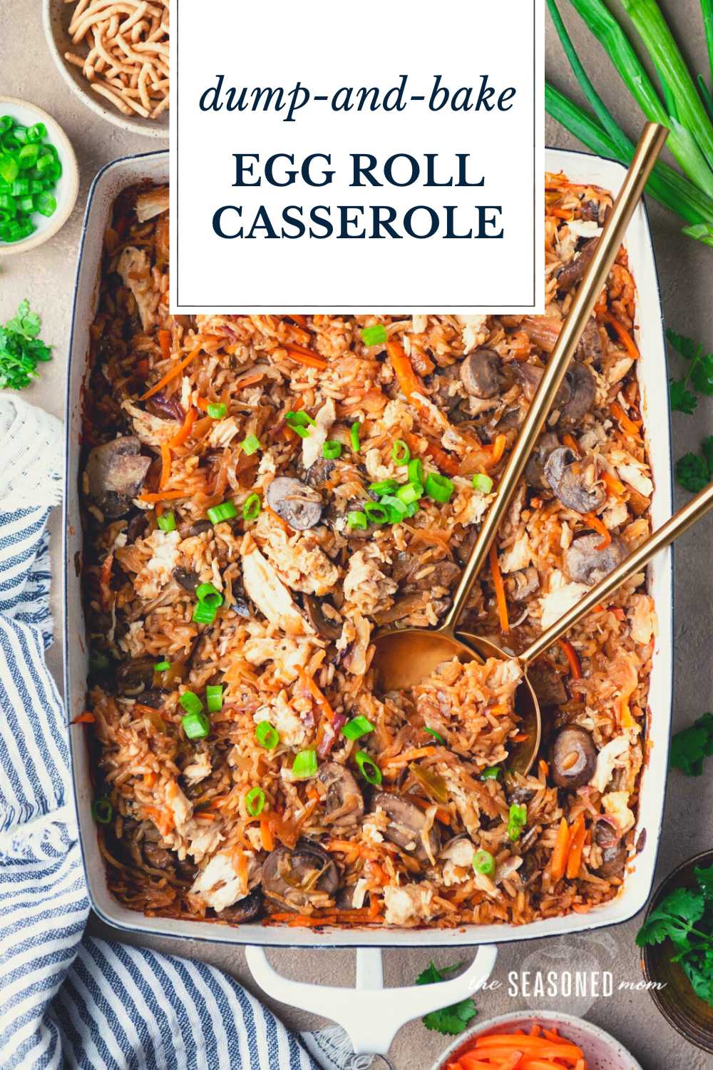 DumpandBake Egg Roll Casserole The Seasoned Mom