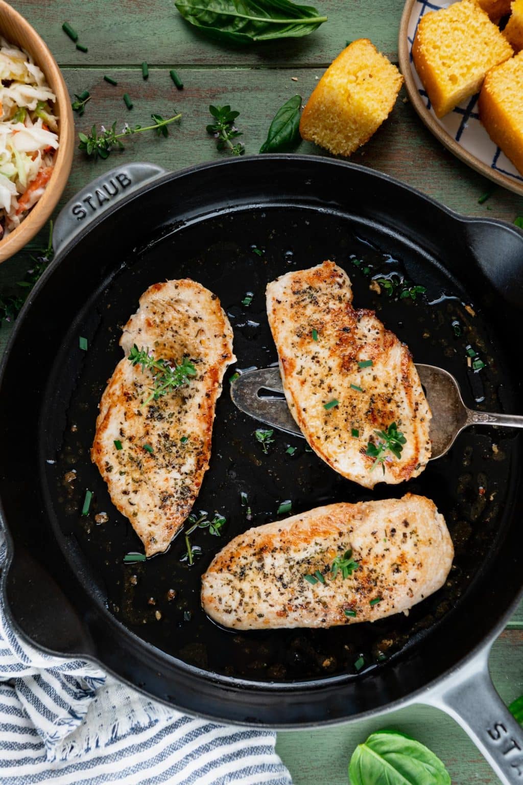 Cast Iron Chicken Breast The Seasoned Mom
