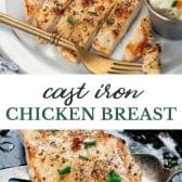 Cast Iron Chicken Breast - The Seasoned Mom