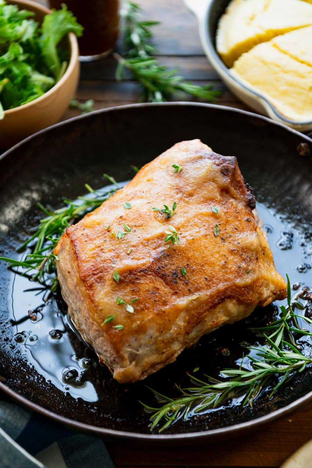 Oven Roasted Pork Loin with Apple Glaze The Seasoned Mom