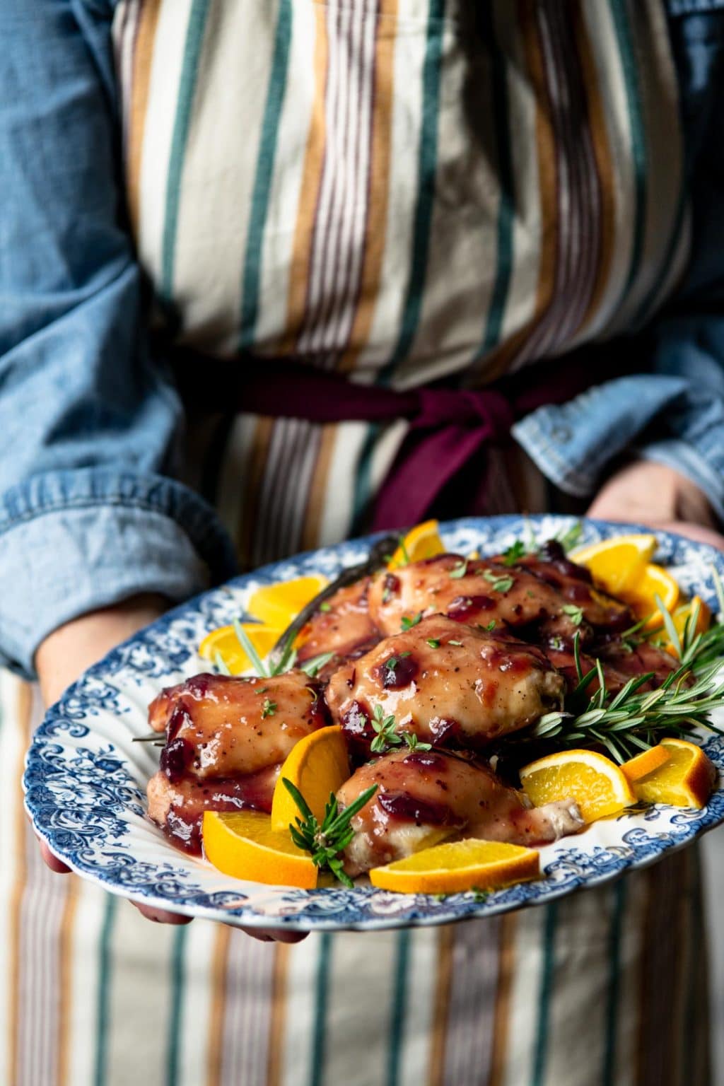 Crock Pot Cranberry Chicken The Seasoned Mom
