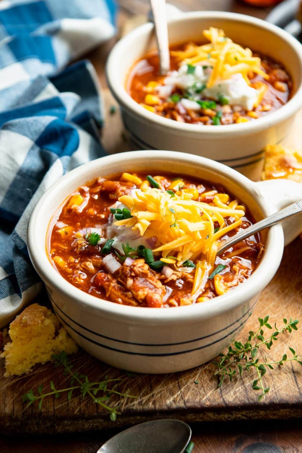 Leftover Turkey Chili The Seasoned Mom