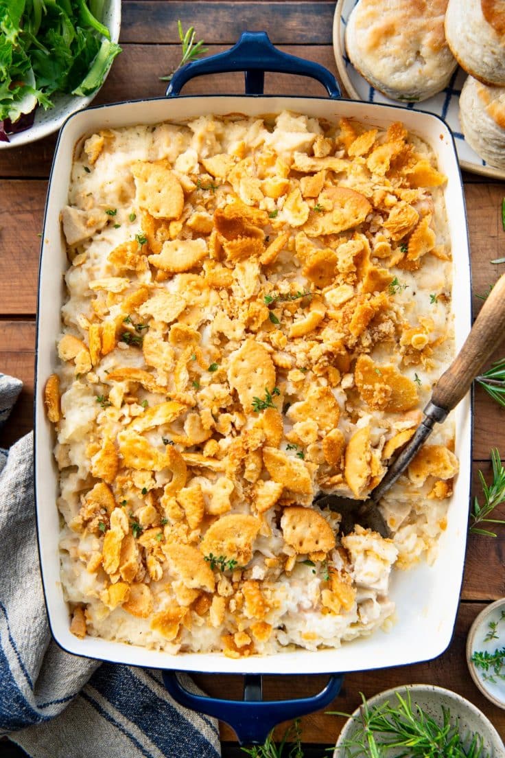 Chicken and Rice Casserole from Scratch - The Seasoned Mom