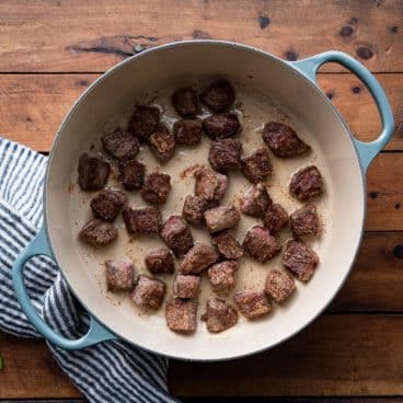 Southern Beef Tips and Rice - The Seasoned Mom