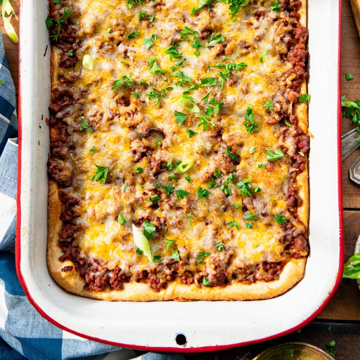 Crescent Roll Sloppy Joe Casserole
