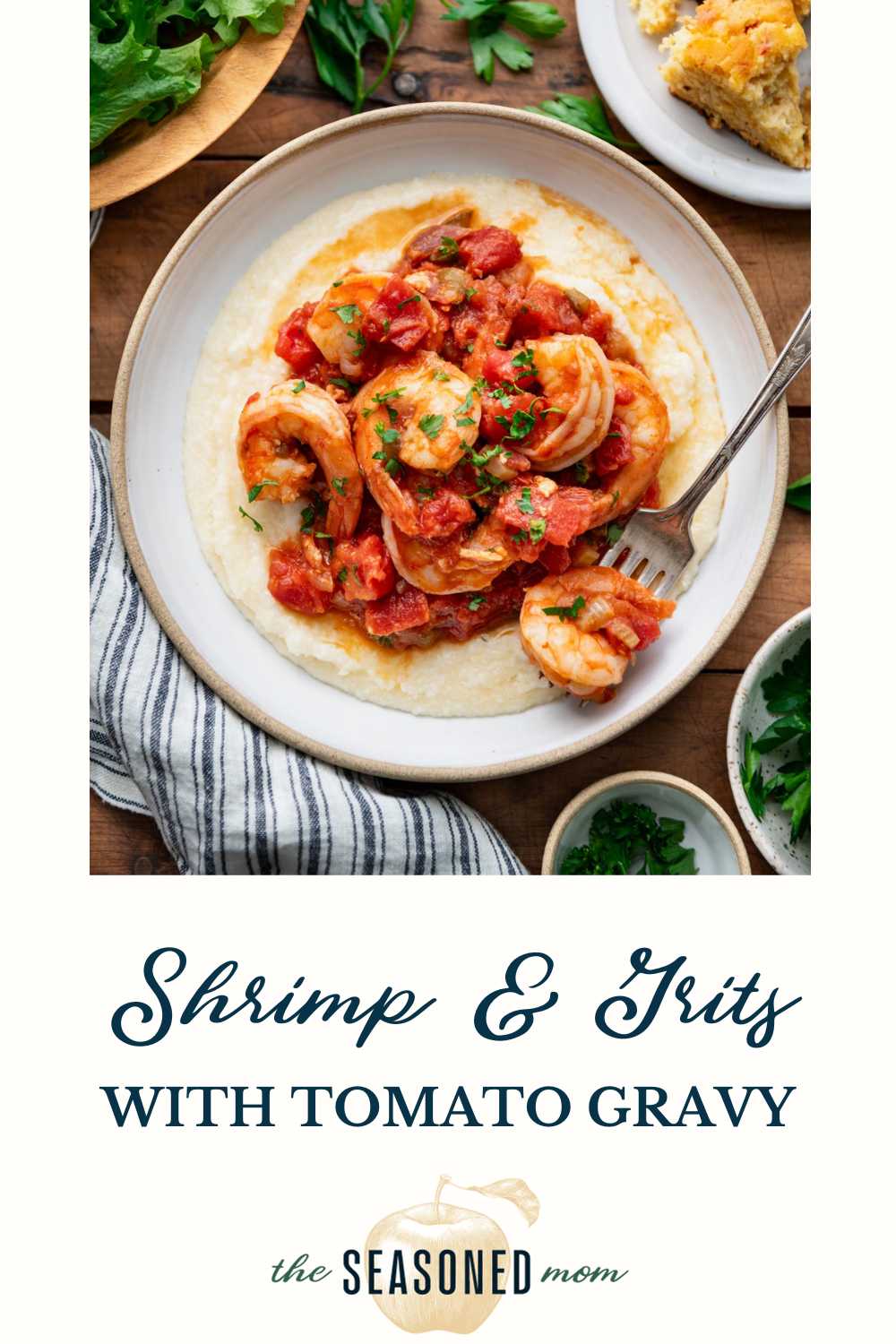 Shrimp and Grits with Tomato Gravy The Seasoned Mom