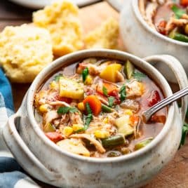 Turkey Vegetable Soup - The Seasoned Mom