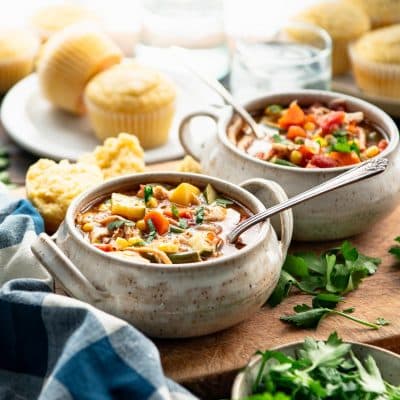 Turkey Vegetable Soup - The Seasoned Mom