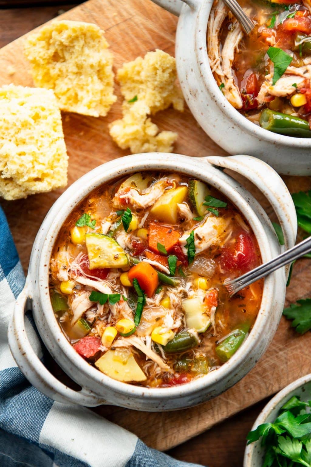 Turkey Vegetable Soup - The Seasoned Mom