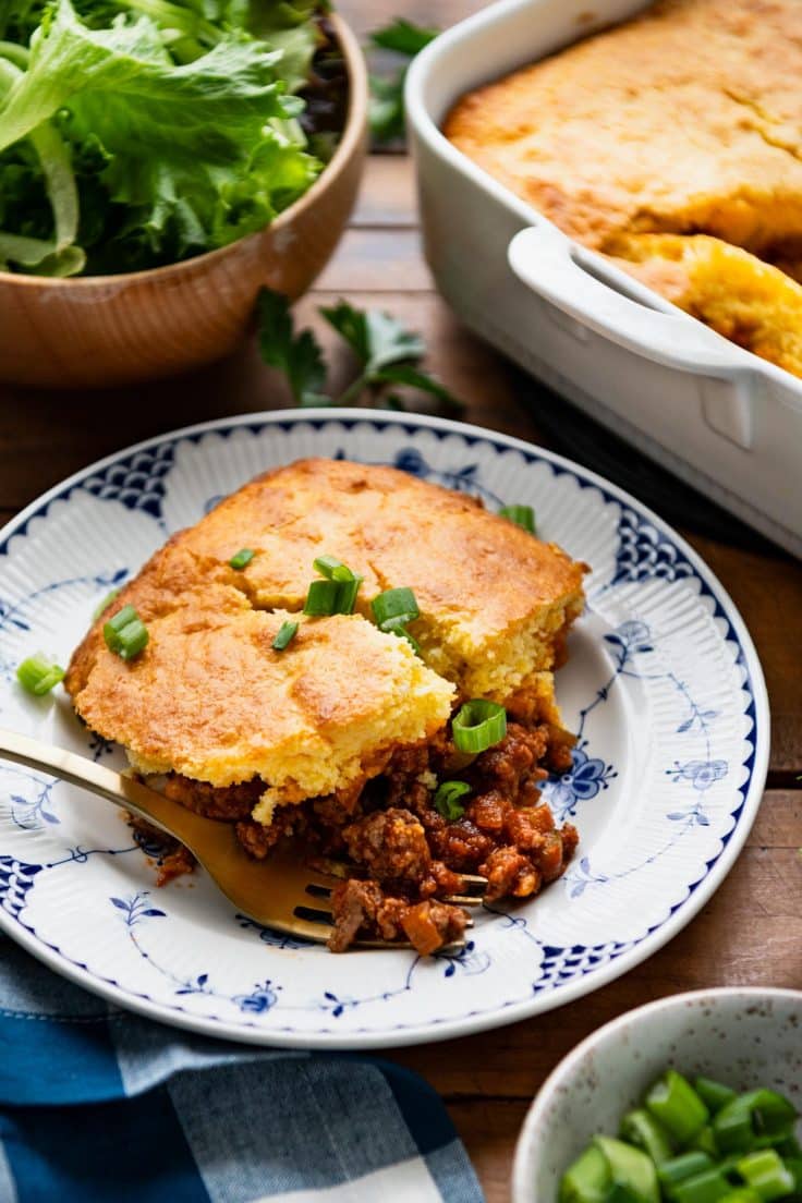 Sloppy Joe Cornbread Casserole The Seasoned Mom