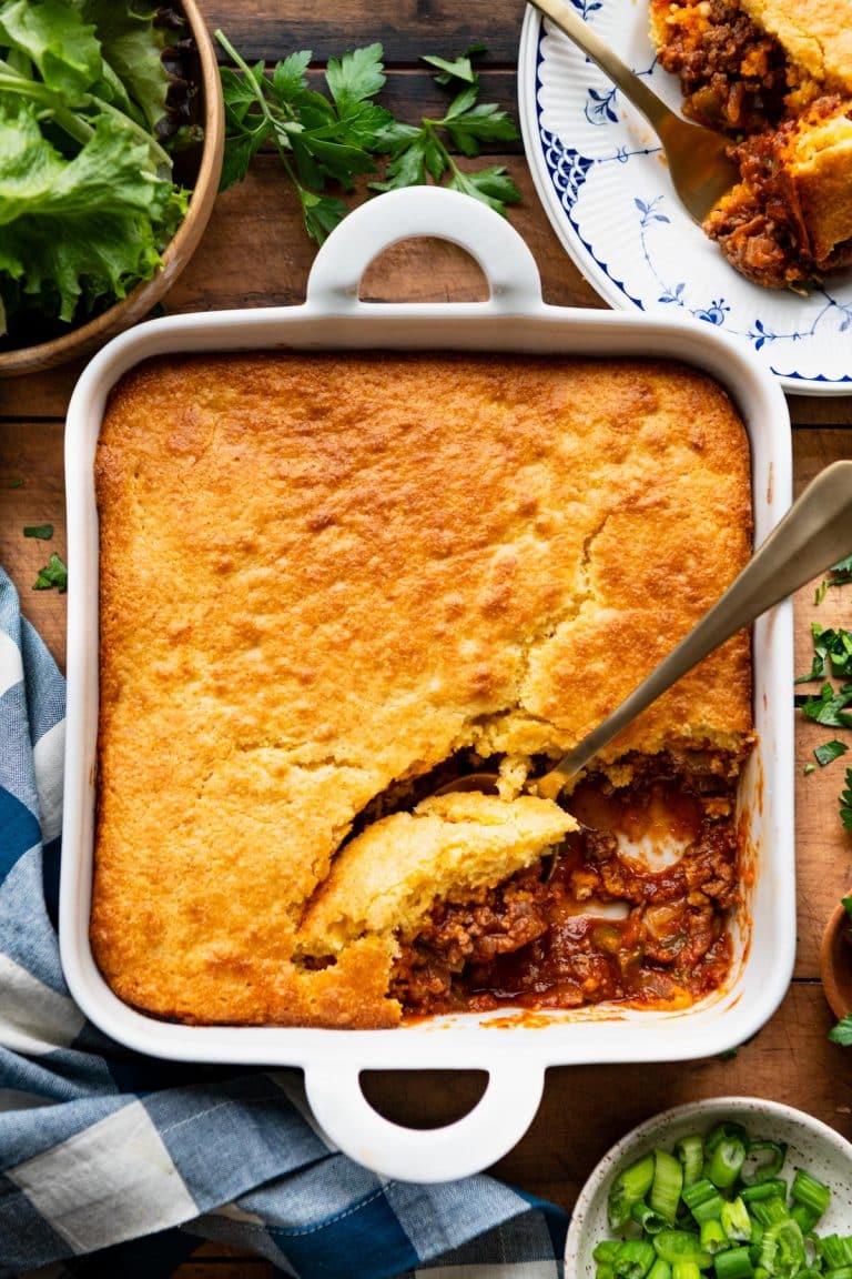 Sloppy Joe Cornbread Casserole The Seasoned Mom