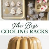 Long collage image of the best cooling racks.